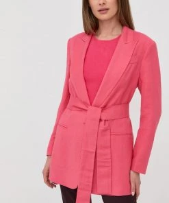 Γυναικεία Σακάκια Blazer με μείγμα λινών Twinset μοβ, -Twinset Κατάστημα unnamed file 1482