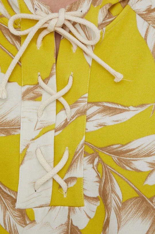 Γυναικεία Χωρίς φερμουάρ Βαμβακερή μπλούζα Twinset χρώμα: κίτρινο, 8 Γυναικεία Χωρίς φερμουάρ Βαμβακερή μπλούζα Twinset χρώμα: κίτρινο, - Image 6