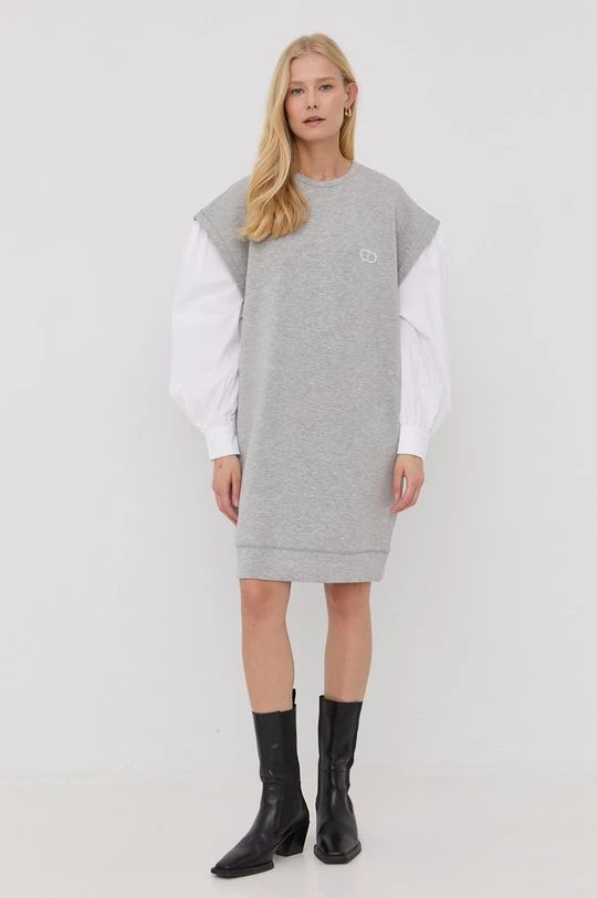 Γυναικεία Φορέματα Φόρεμα Twinset γκρι, 3 Γυναικεία Φορέματα Φόρεμα Twinset γκρι,