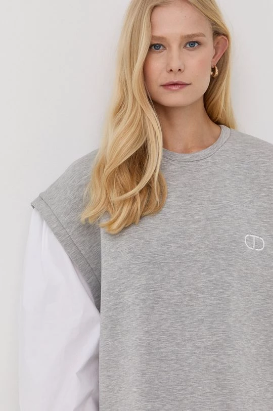 Γυναικεία Φορέματα Φόρεμα Twinset γκρι, 6 Γυναικεία Φορέματα Φόρεμα Twinset γκρι, - Image 4