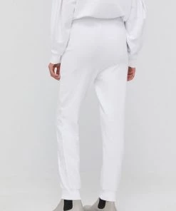 Γυναικεία Παντελόνια φόρμας Παντελόνι Twinset χρώμα: άσπρο -Twinset Κατάστημα unnamed file 1503