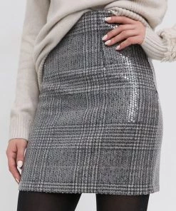 Γυναικεία Φούστες Μάλλινη φούστα Twinset γκρι