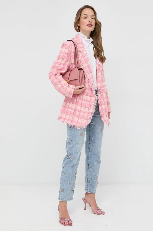 Γυναικεία Σακάκια Σακάκι Twinset ροζ 4 Γυναικεία Σακάκια Σακάκι Twinset ροζ - Image 2