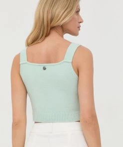 Γυναικεία Αμάνικος Τοπ από μείγμα μαλλιού Twinset τιρκουάζ 9 Γυναικεία Αμάνικος Τοπ από μείγμα μαλλιού Twinset τιρκουάζ -Twinset Κατάστημα unnamed file 1593