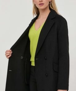 Γυναικεία Παλτά Παλτό από μείγμα μαλλιού Twinset μαύρο, 13 Γυναικεία Παλτά Παλτό από μείγμα μαλλιού Twinset μαύρο, -Twinset Κατάστημα unnamed file 16