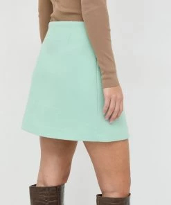 Γυναικεία Φούστες Φούστα Twinset τιρκουάζ, 8 Γυναικεία Φούστες Φούστα Twinset τιρκουάζ, -Twinset Κατάστημα unnamed file 1603