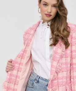 Γυναικεία Σακάκια Σακάκι Twinset ροζ 13 Γυναικεία Σακάκια Σακάκι Twinset ροζ -Twinset Κατάστημα unnamed file 162