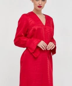 Γυναικεία Φορέματα Φόρεμα Twinset κόκκινο