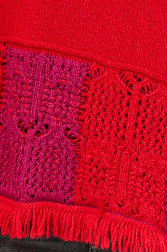 Γυναικεία Χωρίς φερμουάρ Πουλόβερ με μείγμα κασμίρ Twinset χρώμα: κόκκινο, 7 Γυναικεία Χωρίς φερμουάρ Πουλόβερ με μείγμα κασμίρ Twinset χρώμα: κόκκινο, - Image 5