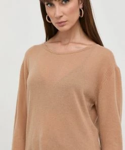 Γυναικεία Χωρίς φερμουάρ Μάλλινο πουλόβερ Twinset χρώμα: μπεζ,