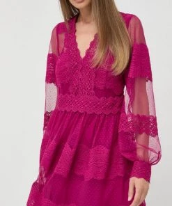 Γυναικεία Φορέματα Φόρεμα Twinset ροζ,