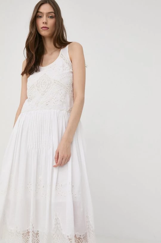 Γυναικεία Φορέματα Φόρεμα Twinset άσπρο, 3 Γυναικεία Φορέματα Φόρεμα Twinset άσπρο,