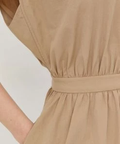 Γυναικεία Φορέματα Βαμβακερό φόρεμα Twinset μπεζ, -Twinset Κατάστημα unnamed file 1727