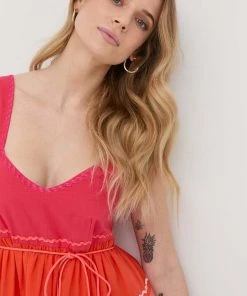 Γυναικεία Φορέματα Φόρεμα Twinset ροζ, 10 Γυναικεία Φορέματα Φόρεμα Twinset ροζ, -Twinset Κατάστημα unnamed file 1731