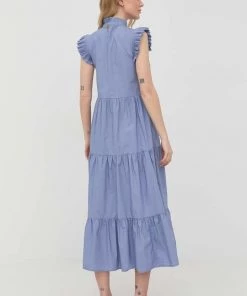 Γυναικεία Φορέματα Βαμβακερό φόρεμα Twinset μπλε 10 Γυναικεία Φορέματα Βαμβακερό φόρεμα Twinset μπλε -Twinset Κατάστημα unnamed file 1735