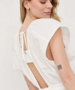 Γυναικεία Φορέματα Βαμβακερό φόρεμα Twinset άσπρο, -Twinset Κατάστημα unnamed file 1743