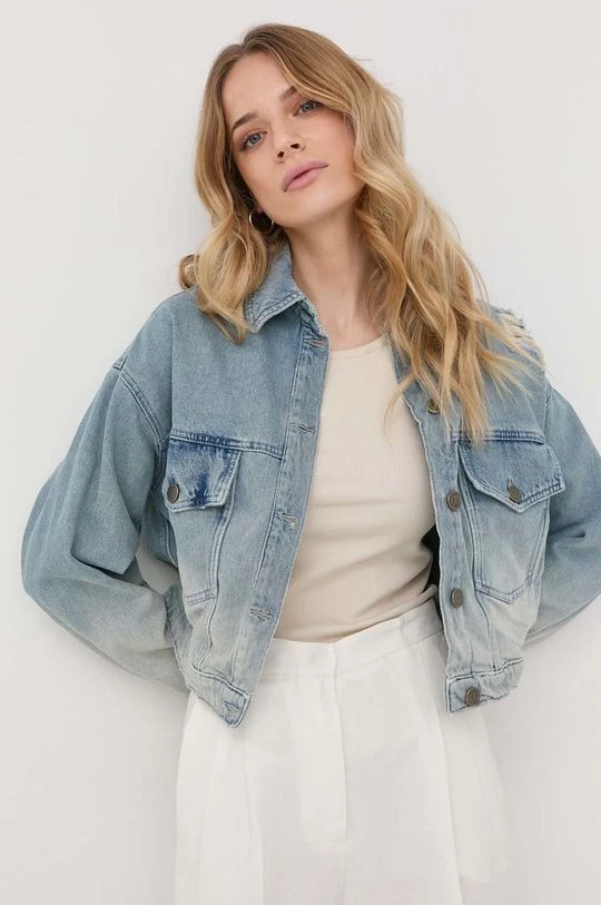 Γυναικεία Κοντά μπουφάν Τζιν μπουφάν Twinset μπλε 3 Γυναικεία Κοντά μπουφάν Τζιν μπουφάν Twinset μπλε