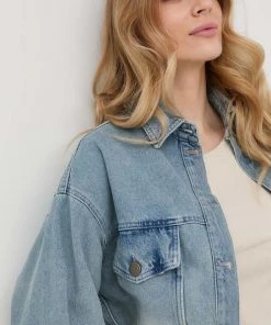 Γυναικεία Κοντά μπουφάν Τζιν μπουφάν Twinset μπλε 11 Γυναικεία Κοντά μπουφάν Τζιν μπουφάν Twinset μπλε -Twinset Κατάστημα unnamed file 1748