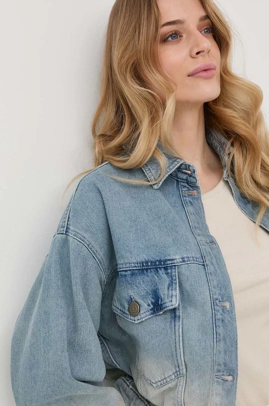 Γυναικεία Κοντά μπουφάν Τζιν μπουφάν Twinset μπλε 6 Γυναικεία Κοντά μπουφάν Τζιν μπουφάν Twinset μπλε - Image 4