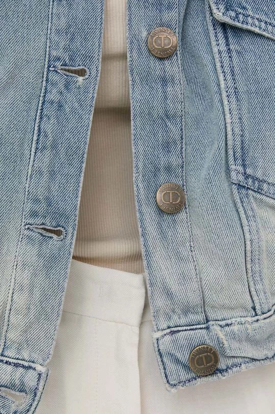 Γυναικεία Κοντά μπουφάν Τζιν μπουφάν Twinset μπλε 7 Γυναικεία Κοντά μπουφάν Τζιν μπουφάν Twinset μπλε - Image 5