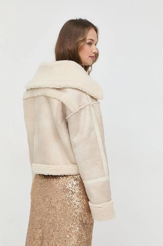 Γυναικεία Κοντά μπουφάν Μπουφάν Twinset μπεζ, 5 Γυναικεία Κοντά μπουφάν Μπουφάν Twinset μπεζ, - Image 3