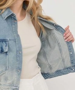 Γυναικεία Κοντά μπουφάν Τζιν μπουφάν Twinset μπλε 13 Γυναικεία Κοντά μπουφάν Τζιν μπουφάν Twinset μπλε -Twinset Κατάστημα unnamed file 1750