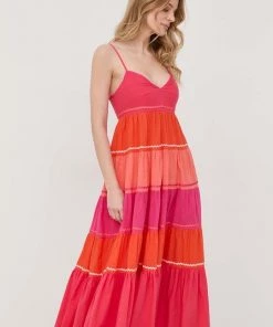 Γυναικεία Φορέματα Φόρεμα Twinset ροζ,