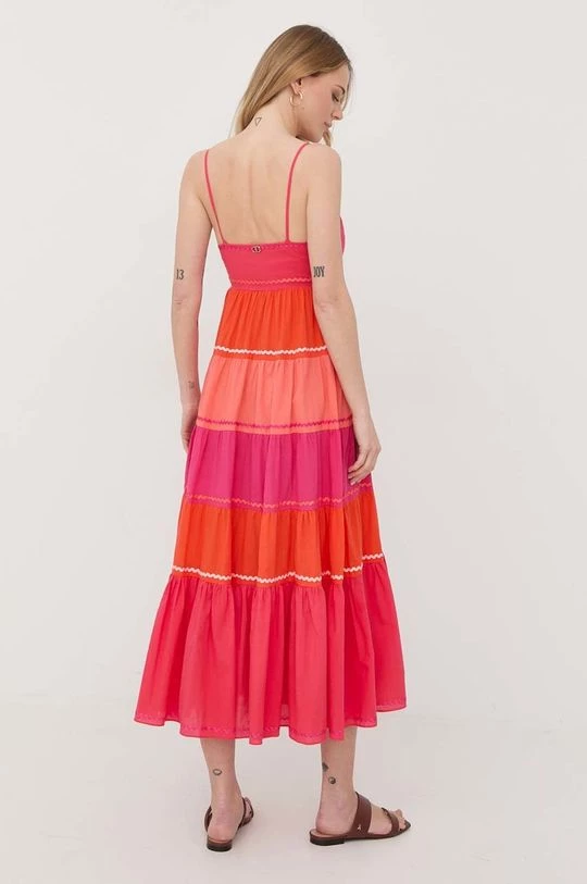 Γυναικεία Φορέματα Φόρεμα Twinset ροζ, 5 Γυναικεία Φορέματα Φόρεμα Twinset ροζ, - Image 3