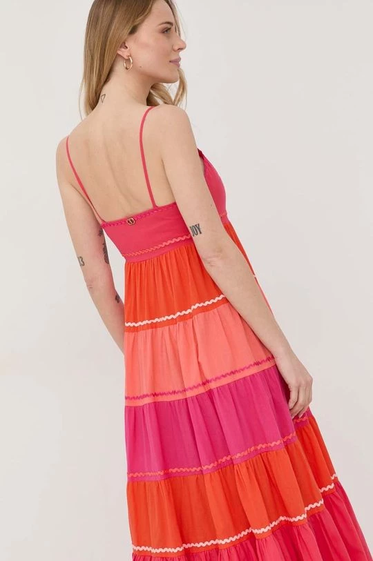 Γυναικεία Φορέματα Φόρεμα Twinset ροζ, 7 Γυναικεία Φορέματα Φόρεμα Twinset ροζ, - Image 5