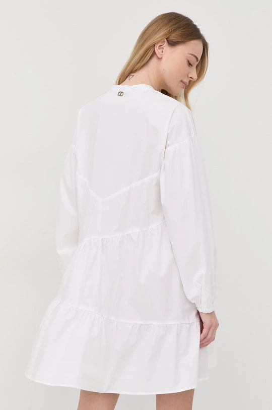 Γυναικεία Φορέματα Φόρεμα Twinset άσπρο, 5 Γυναικεία Φορέματα Φόρεμα Twinset άσπρο, - Image 3