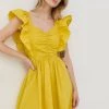 Γυναικεία Φορέματα Φόρεμα Twinset κίτρινο, 1 Γυναικεία Φορέματα Φόρεμα Twinset κίτρινο, -Twinset Κατάστημα unnamed file 1773
