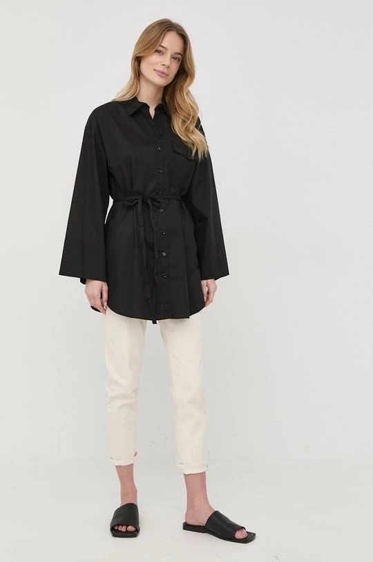 Γυναικεία Πουκάμισα Πουκάμισο Twinset μαύρο, 4 Γυναικεία Πουκάμισα Πουκάμισο Twinset μαύρο, - Image 2