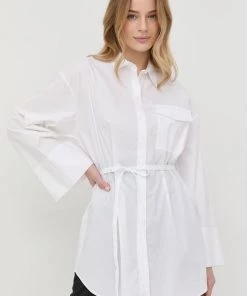 Γυναικεία Πουκάμισα Πουκάμισο Twinset άσπρο,