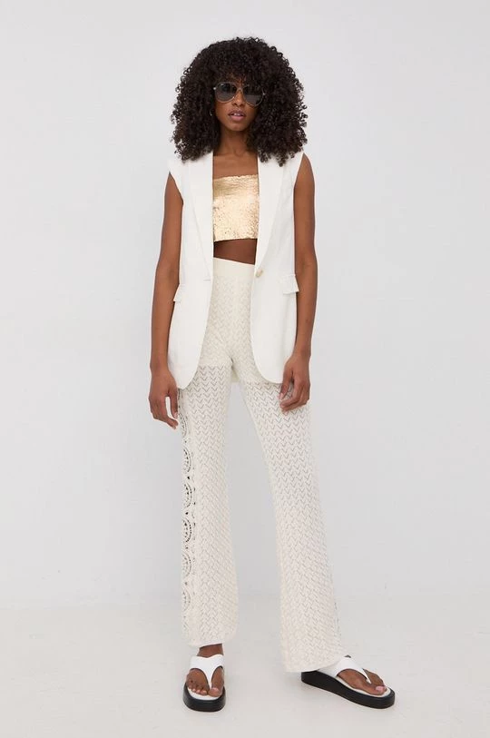 Γυναικεία Γιλέκα Twinset άσπρο 4 Γυναικεία Γιλέκα Twinset άσπρο - Image 2