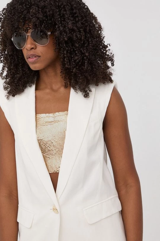 Γυναικεία Γιλέκα Twinset άσπρο 7 Γυναικεία Γιλέκα Twinset άσπρο - Image 5