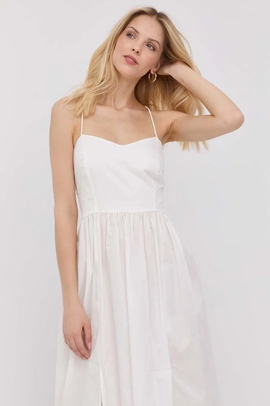 Γυναικεία Φορέματα Φόρεμα Twinset άσπρο, 5 Γυναικεία Φορέματα Φόρεμα Twinset άσπρο, - Image 3