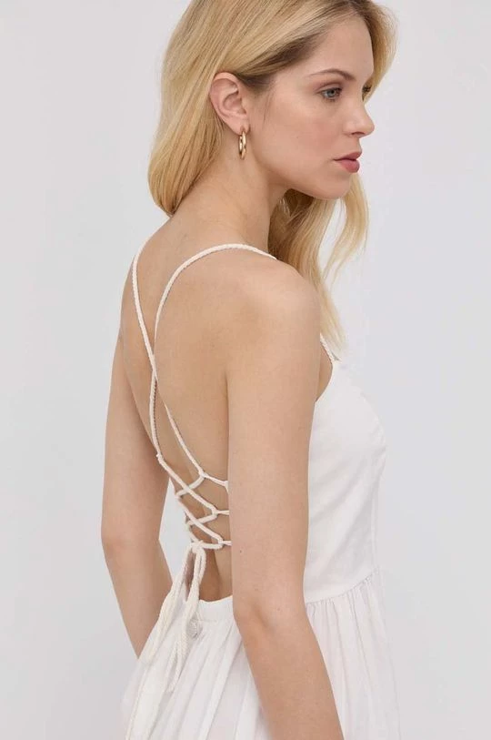 Γυναικεία Φορέματα Φόρεμα Twinset άσπρο, 6 Γυναικεία Φορέματα Φόρεμα Twinset άσπρο, - Image 4