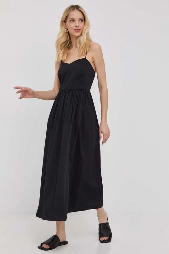 Γυναικεία Φορέματα Φόρεμα Twinset μαύρο, 5 Γυναικεία Φορέματα Φόρεμα Twinset μαύρο, - Image 3