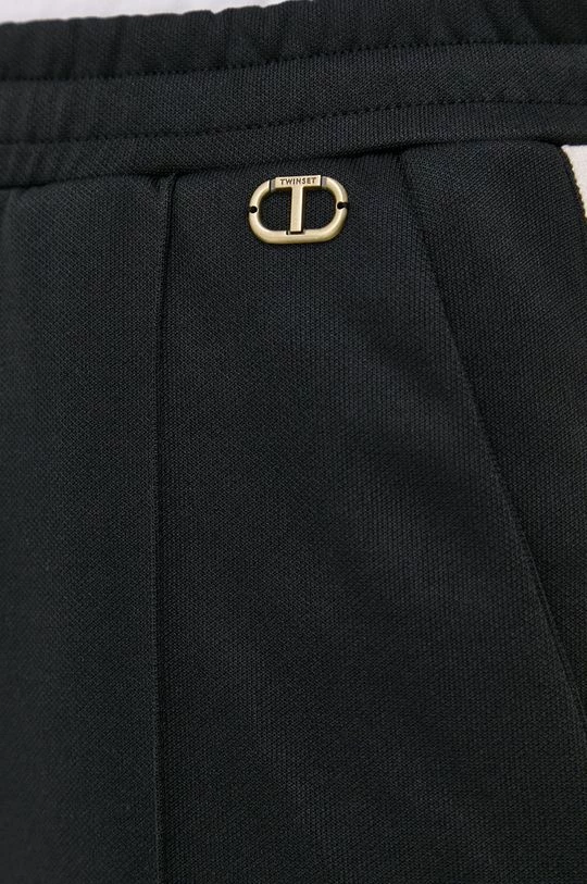 Γυναικεία Παντελόνια φόρμας Παντελόνι Twinset χρώμα: μαύρο 6 Γυναικεία Παντελόνια φόρμας Παντελόνι Twinset χρώμα: μαύρο - Image 4