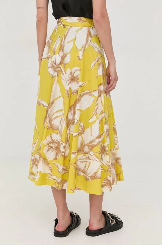 Γυναικεία Φούστες Βαμβακερή φούστα Twinset κίτρινο, 5 Γυναικεία Φούστες Βαμβακερή φούστα Twinset κίτρινο, - Image 3