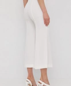 Γυναικεία Υφασμάτινα Παντελόνι Twinset χρώμα: άσπρο, -Twinset Κατάστημα unnamed file 1984