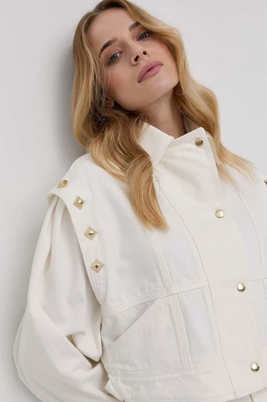 Γυναικεία Κοντά μπουφάν Τζιν μπουφάν Twinset χρώμα: άσπρο, 3 Γυναικεία Κοντά μπουφάν Τζιν μπουφάν Twinset χρώμα: άσπρο,