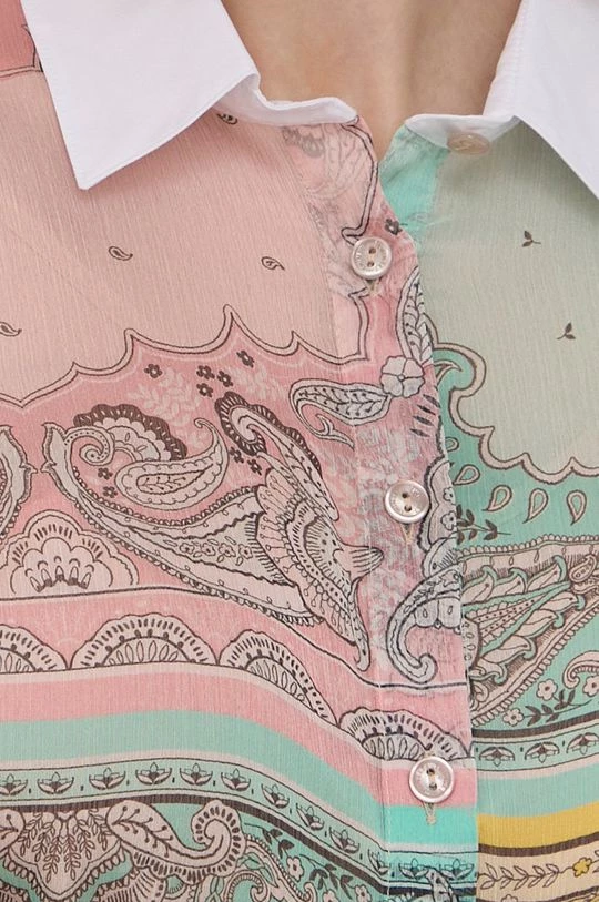 Γυναικεία Πουκάμισα Πουκάμισο Twinset χρώμα: ροζ, 8 Γυναικεία Πουκάμισα Πουκάμισο Twinset χρώμα: ροζ, - Image 6