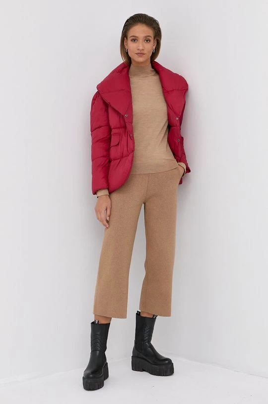 Γυναικεία Κοντά μπουφάν Μπουφάν Twinset χρώμα: κόκκινο 4 Γυναικεία Κοντά μπουφάν Μπουφάν Twinset χρώμα: κόκκινο - Image 2