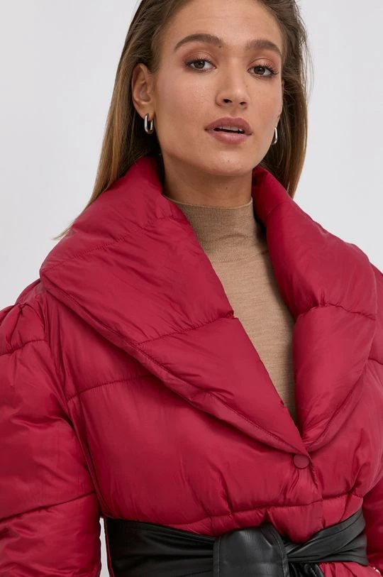 Γυναικεία Κοντά μπουφάν Μπουφάν Twinset χρώμα: κόκκινο 6 Γυναικεία Κοντά μπουφάν Μπουφάν Twinset χρώμα: κόκκινο - Image 4