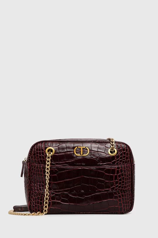 Γυναικεία Τσάντες Shopper και Tote Δερμάτινη τσάντα Twinset καφέ 3 Γυναικεία Τσάντες Shopper και Tote Δερμάτινη τσάντα Twinset καφέ