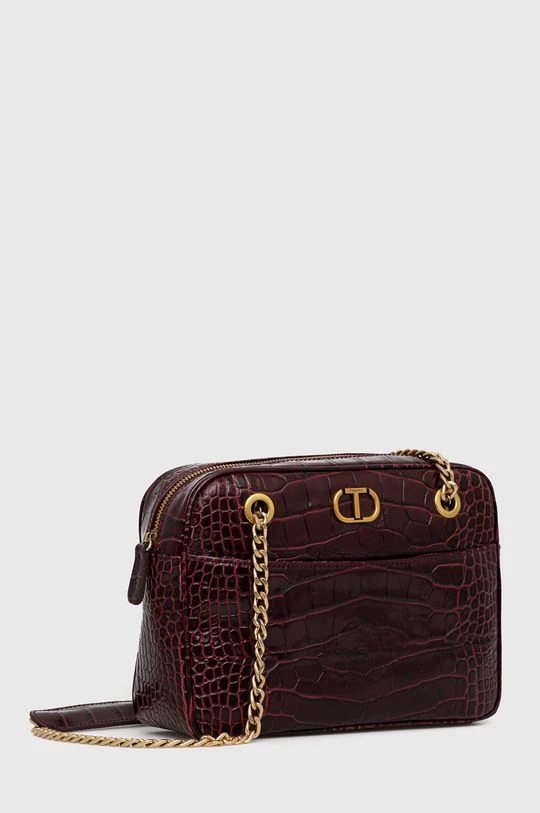 Γυναικεία Τσάντες Shopper και Tote Δερμάτινη τσάντα Twinset καφέ 4 Γυναικεία Τσάντες Shopper και Tote Δερμάτινη τσάντα Twinset καφέ - Image 2