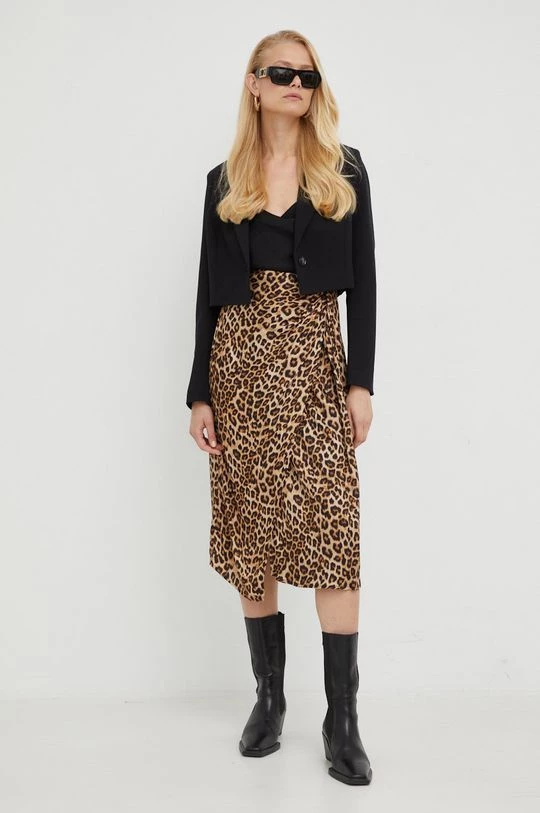 Γυναικεία Φούστες Φούστα Twinset καφέ, 4 Γυναικεία Φούστες Φούστα Twinset καφέ, - Image 2