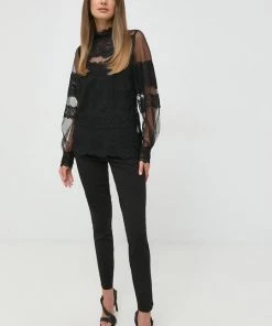 Γυναικεία Υφασμάτινα Παντελόνι Twinset μαύρο, 10 Γυναικεία Υφασμάτινα Παντελόνι Twinset μαύρο, -Twinset Κατάστημα unnamed file 2167