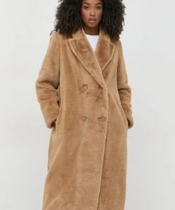 Γυναικεία Παλτά Παλτό Twinset μπεζ,